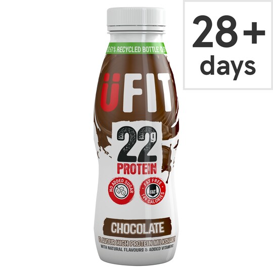 Ufit Protein Shake Drink Chocolate 310Ml Tesco Groceries