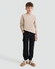 image 1 of F&F Boys Cotton Rich Cuffed Cargo Joggers in Black