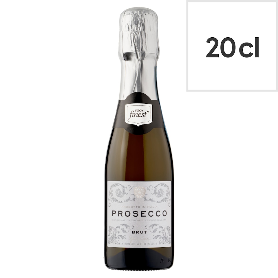 image 1 of Tesco Finest Prosecco Brut 20cl