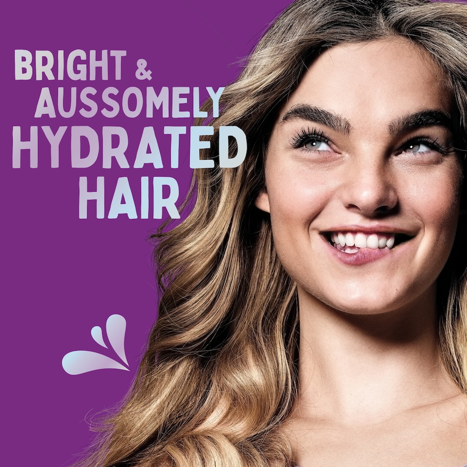 image 1 of Aussie SOS Blonde & Hydrate Purple Shampoo 300ml