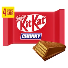 Kit Kat Chunky 4 Snacksize Bars 128G