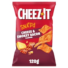 Cheez-It Snap'd Cheese & Smokey Bacon 120g