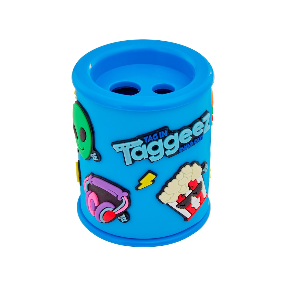 image 1 of Taggeez Sharpener Blue