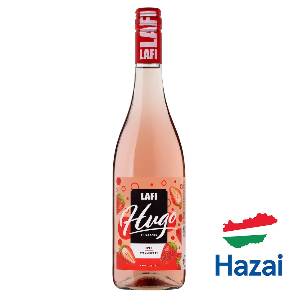 image 1 of Lafi Hugo Strawberry-Flavored Carbonated Wine-Based Cocktail 7% 0,75 l