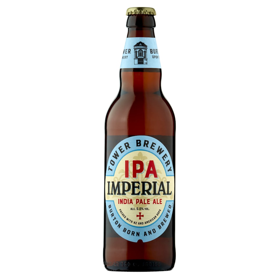Tower Brewery Imperial India Pale Ale 500Ml Tesco Groceries