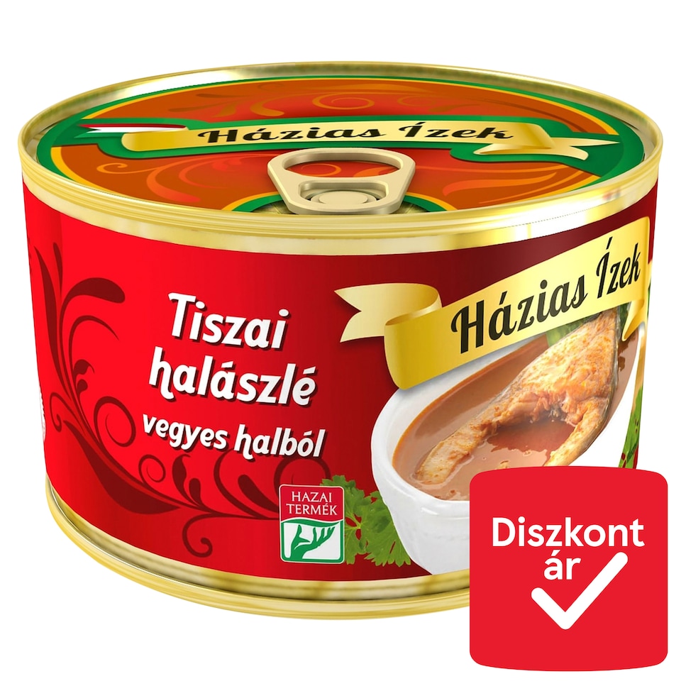 Házias Ízek tiszai halászlé vegyes halból 400 g