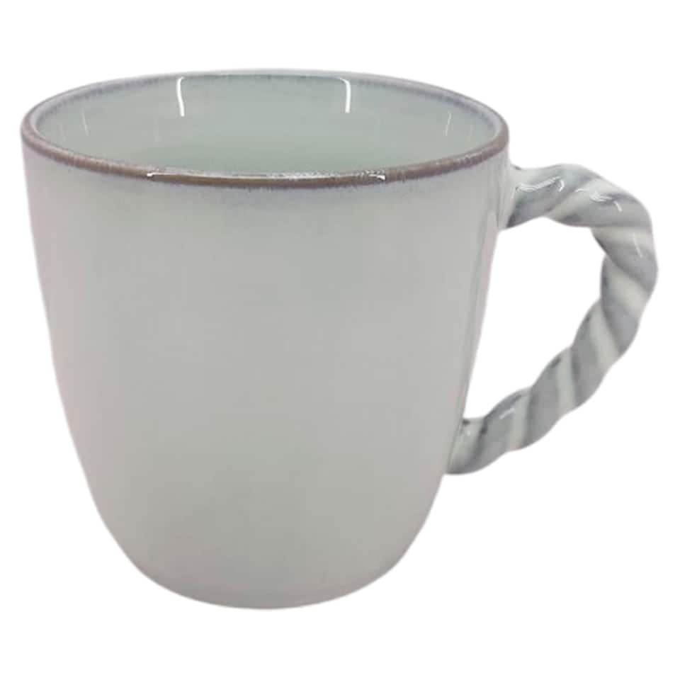 F&F Home White Carrick Mug