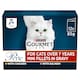 image 1 of GOURMET Perle Senior 7+ Mini Fillets in Gravy Wet Cat Food 12x85g