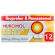 image 1 of Nuromol Dual Action Pain Relief Tablets - Ibuprofen, Paracetamol 12s