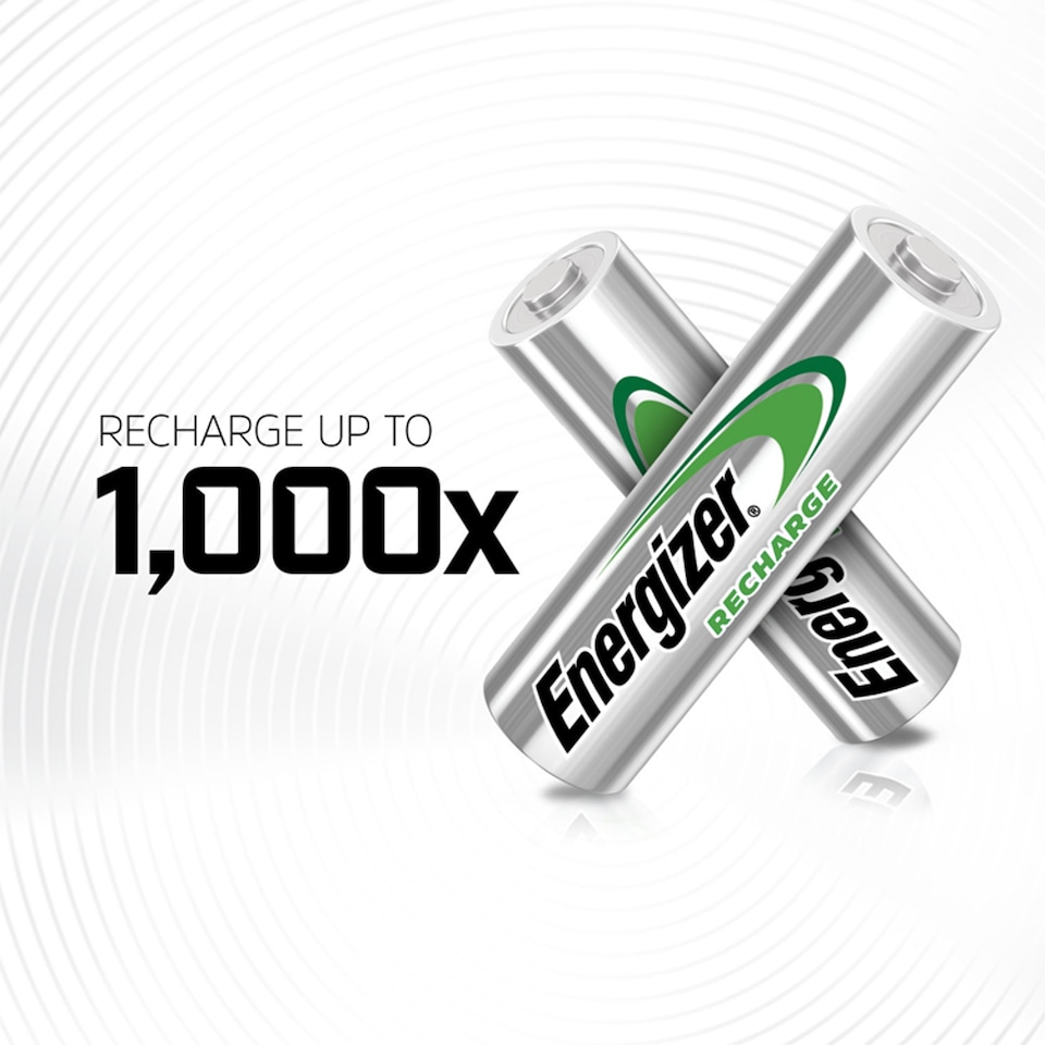 image 1 of Energizer Power Plus AA 4 Pack Rechargeable Batteries