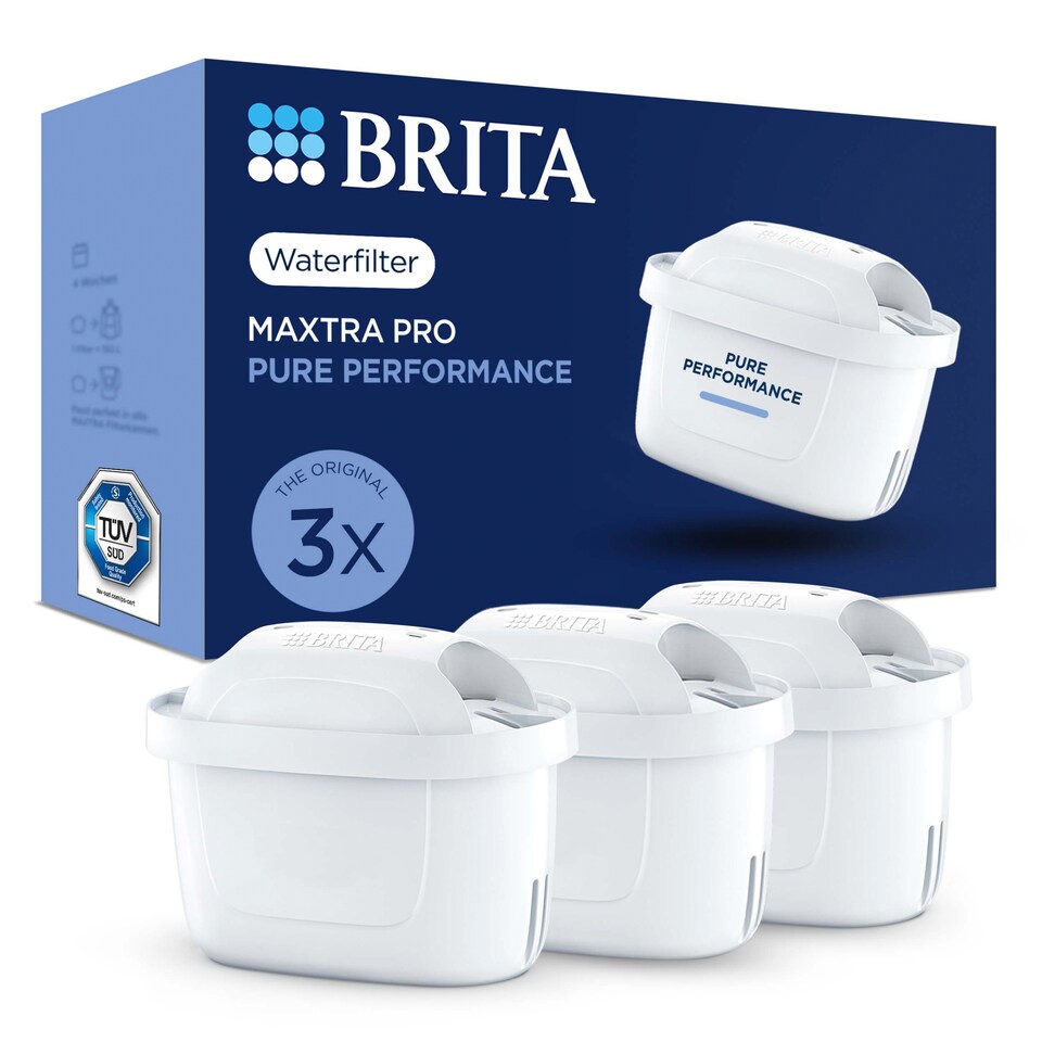 Brita Pure Performance Maxtra Pro vodný filter 3 ks