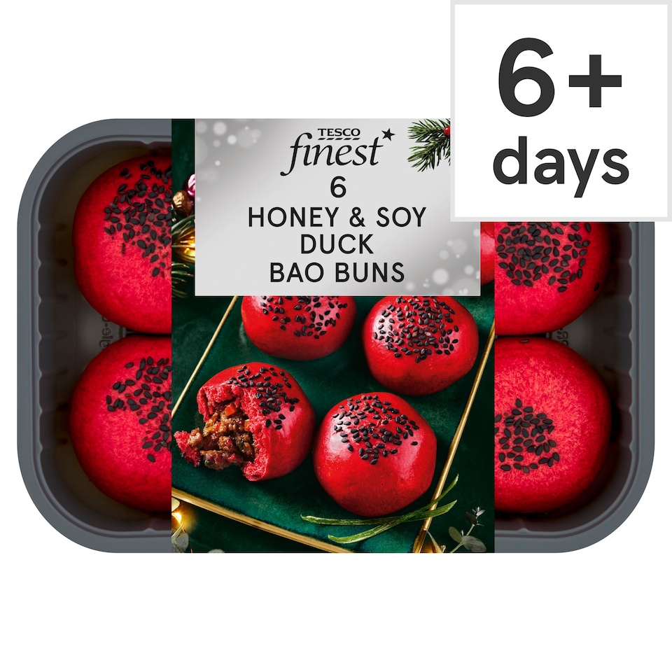 Tesco Finest honey & Soy Duck Bao Buns 240g