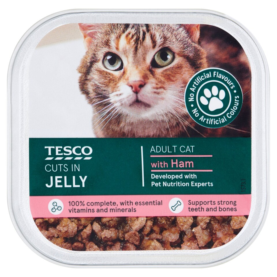 Tesco Standard Chunks In Jelly Ham 100G
