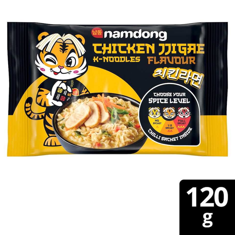image 1 of Namdong Chicken Jjigae Instant Noodles 120g