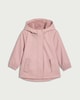 image 4 of F&F Girls Hooded Raincoat in Pink