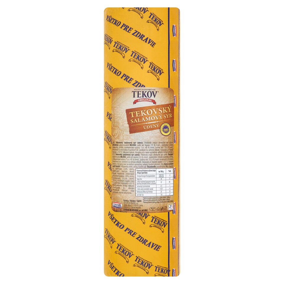 image 1 of Levmilk Tekov Salami Cheese Smoked