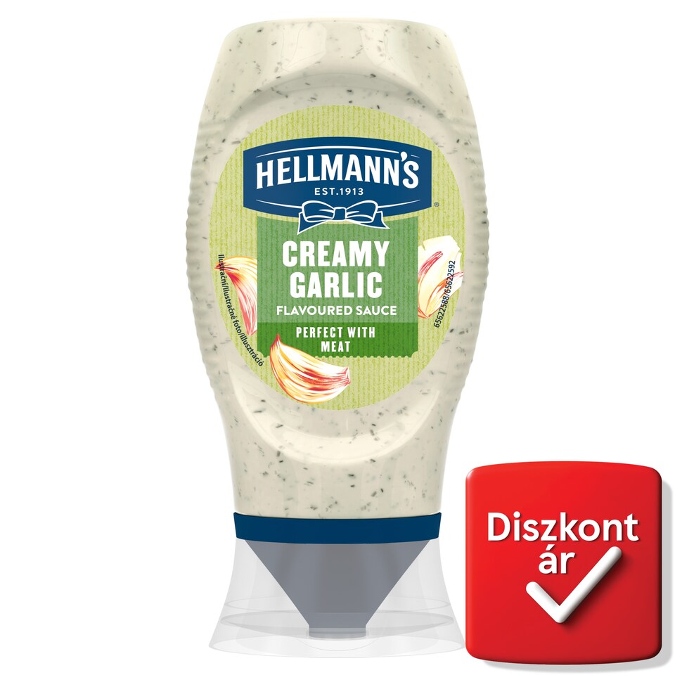 Hellmann's fokhagymás szósz 260 g 