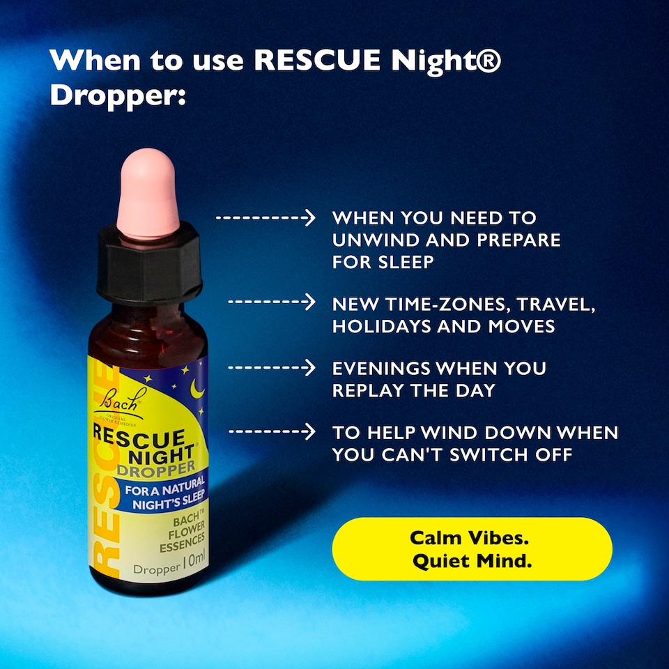 image 1 of Bach Rescue Night Sleep Aid Drops 10ml