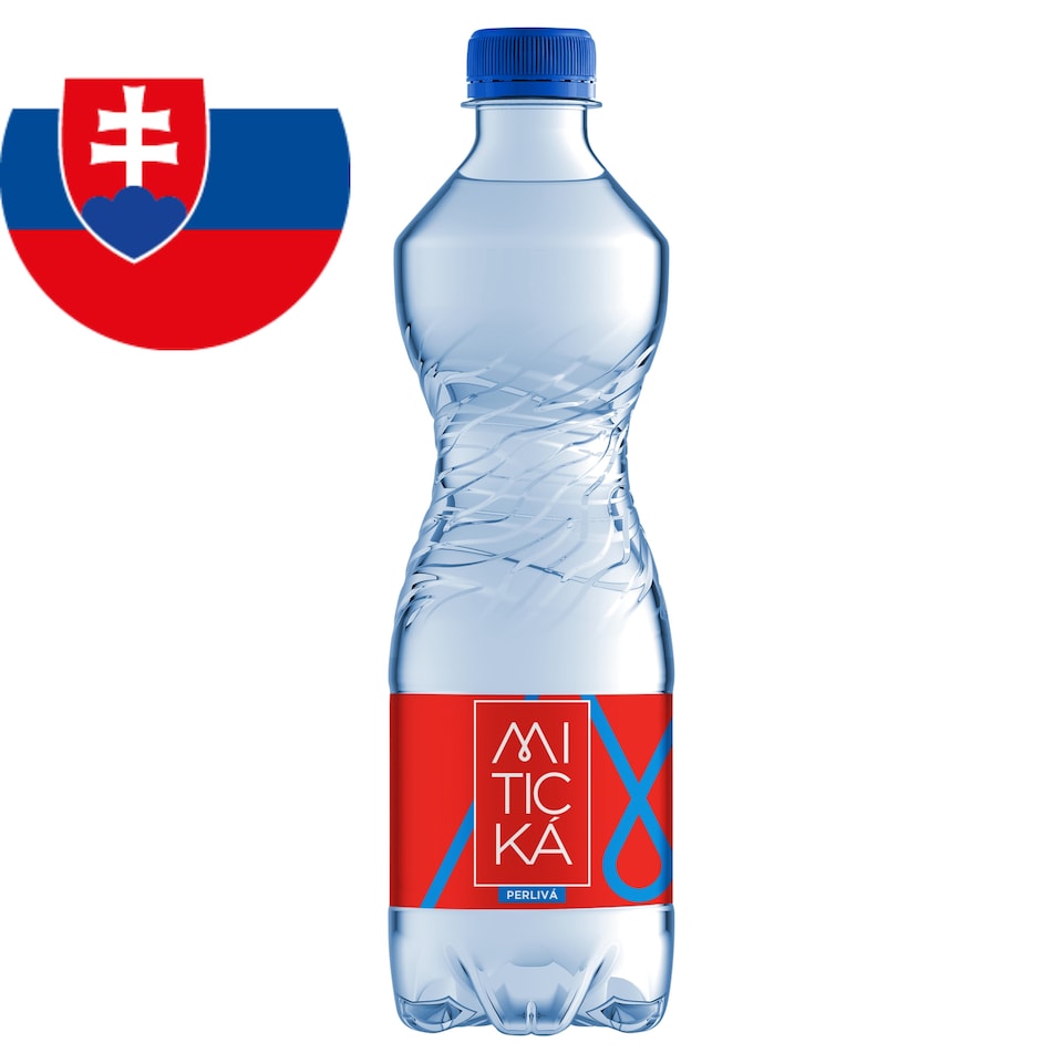 Mitická Prírodná minerálna voda perlivá 0,5 l