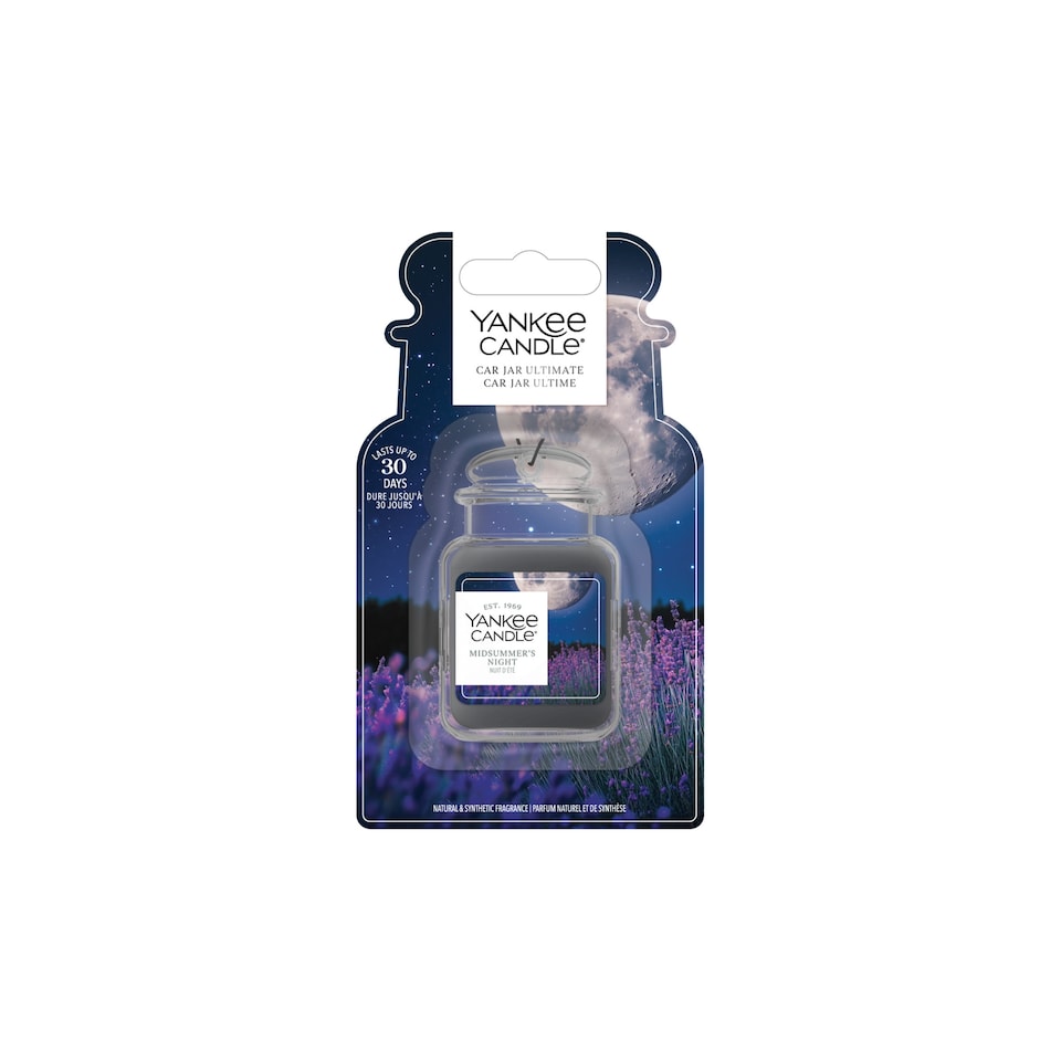 image 1 of Yankee Candle Midsummers Night Car Jar Air Freshener