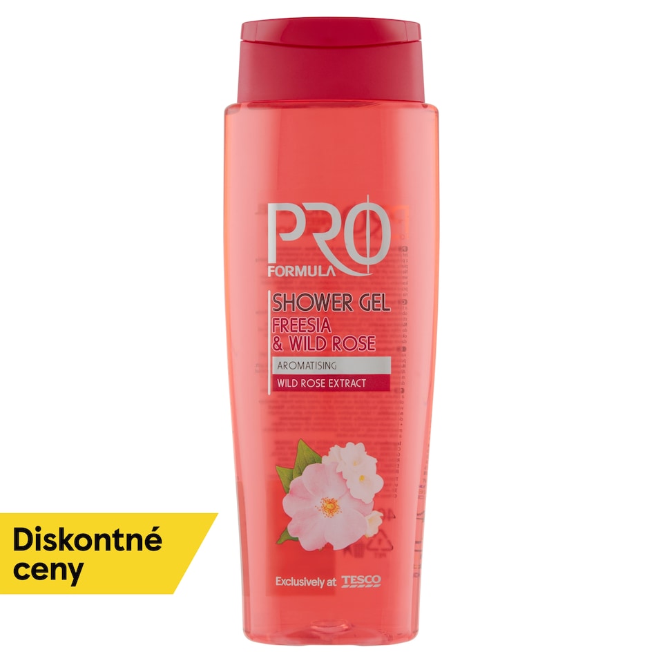 Tesco Pro Formula Sprchový gél Freesia & Wild Rose 400 ml