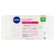 image 1 of Nivea Caring Cleansing Facial Wipes Dry Skin 3 in 1 25 pcs