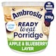 image 1 of AMBROSIA READY TO EAT APPLE & BLUEBERRY PORRIDGE POT 210g