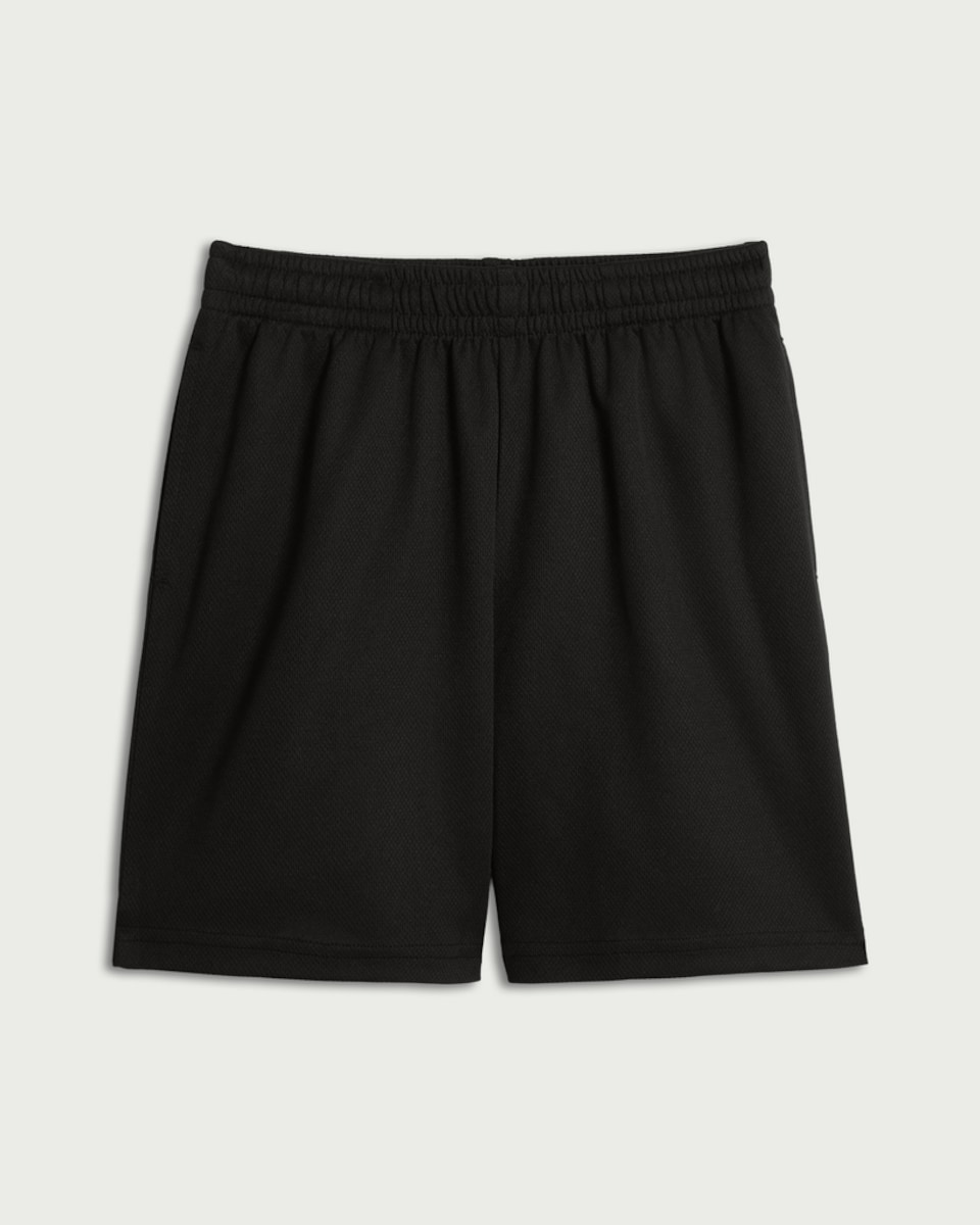 image 1 of F&F Boys School Sports Shorts in Black