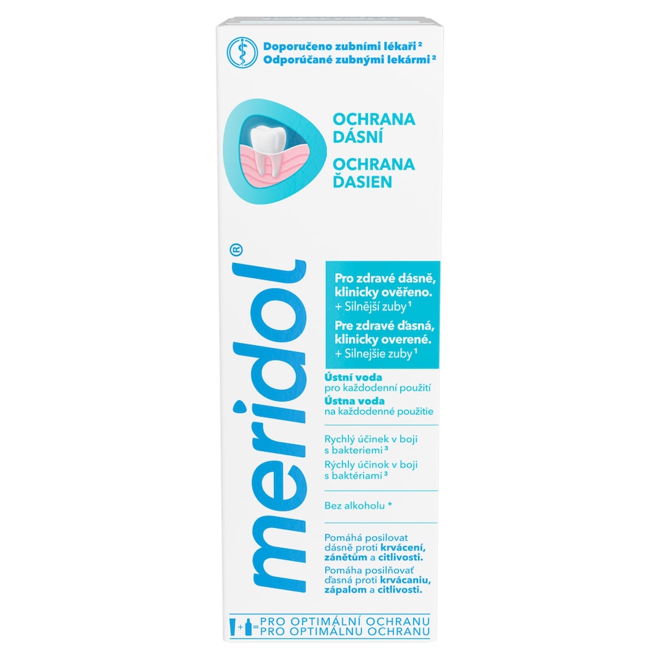 obrázok 1 z Ústna voda meridol Ochrana Ďasien