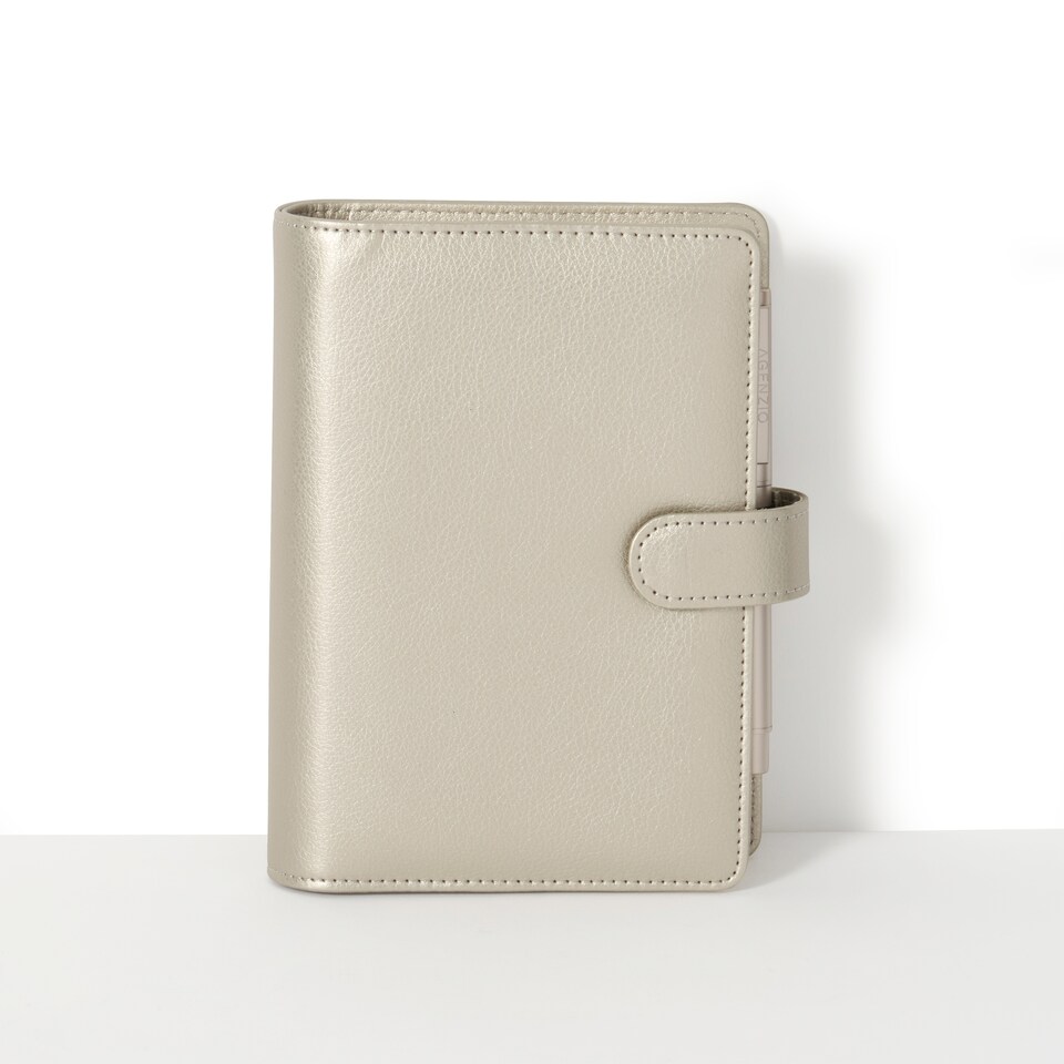 image 1 of Agenzio Soft Touch Organiser Gold