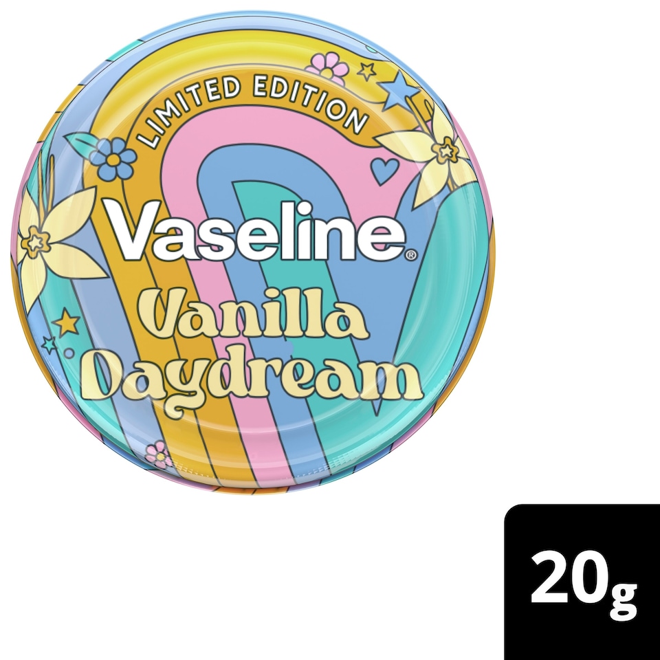 image 1 of Vaseline Limited Edition Vanilla Daydream Lip Therapy Balm 20g