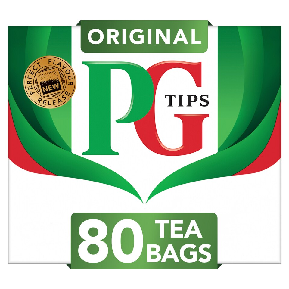 image 1 of PG Tips Original Black Tea 80 Tea Bags 232g
