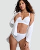 image 2 of F&F 2-Pack Contour High Leg Seamfree Knickers  in Nude