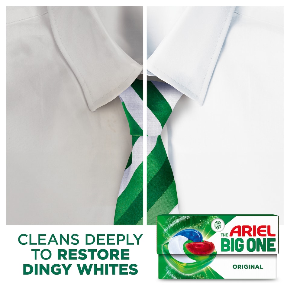 image 1 of Ariel The Big One Original Washing Liquid Pods 29 washes 1052.7g