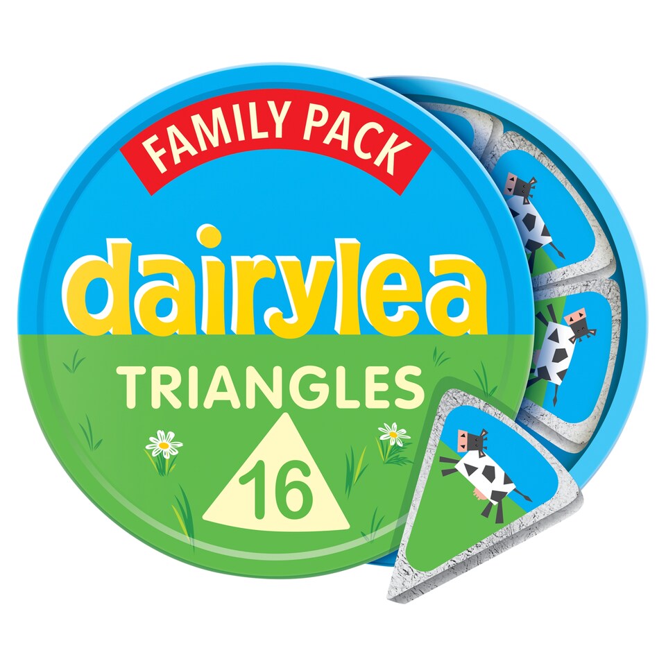image 1 of Dairylea Cheese Spread Triangles 16 pack 16x15.6G