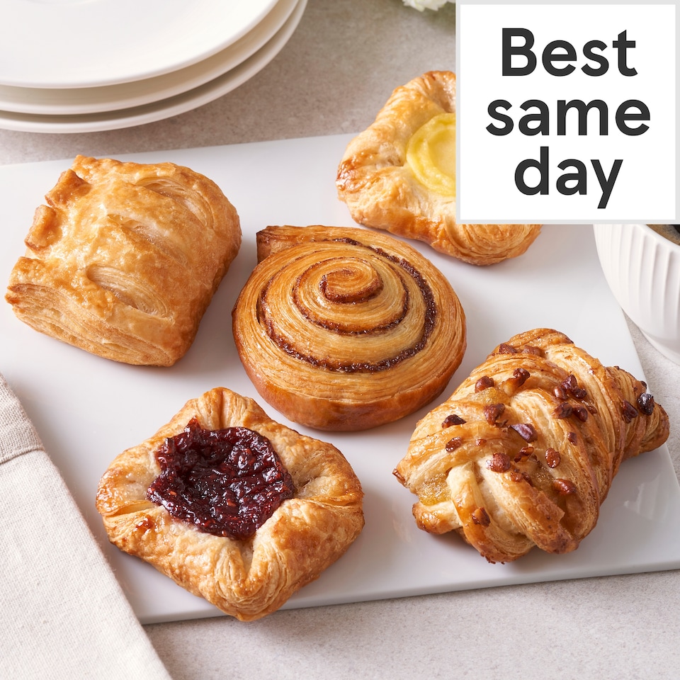 image 1 of Tesco Mini Danish Pastries Selection 5 Pack