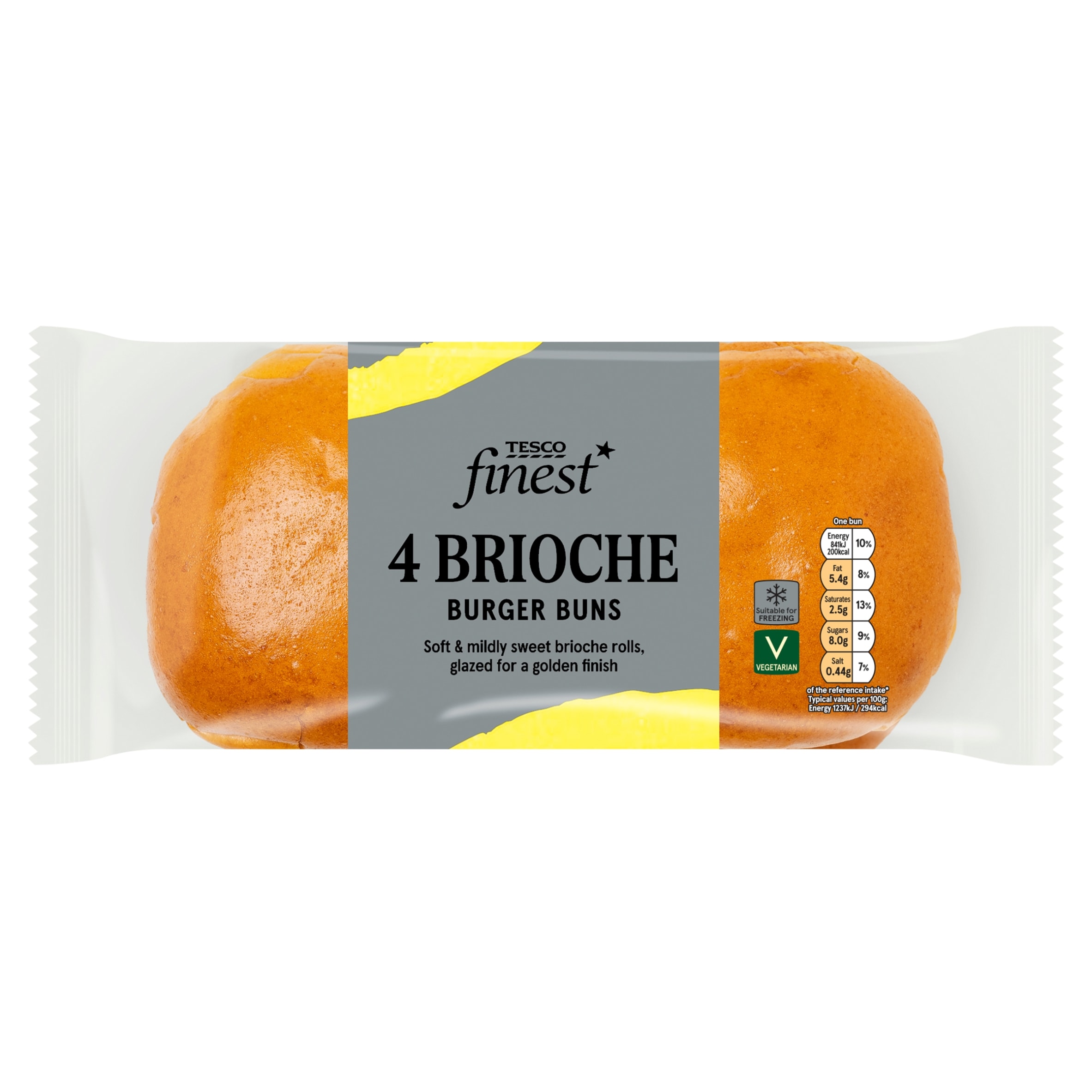 Tesco Finest Brioche Burger Buns 4 pack