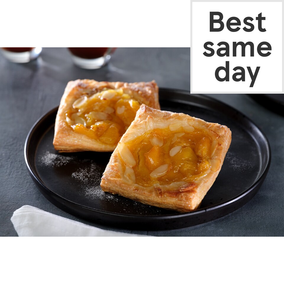 image 1 of Tesco Finest Peach & Almond Danish 2 Pack