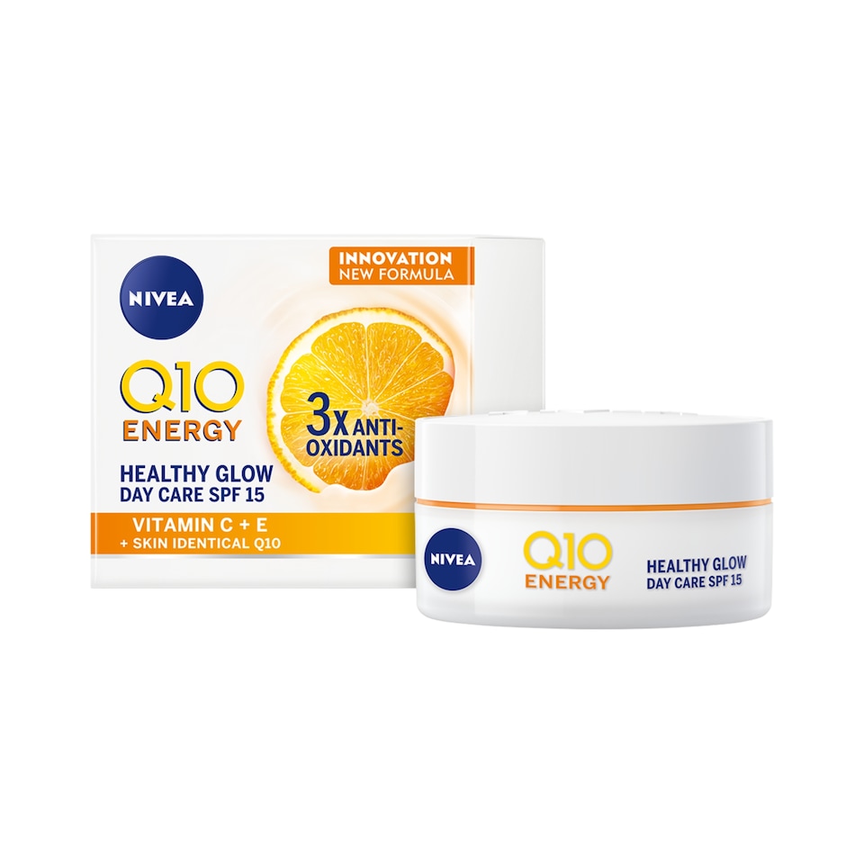 image 1 of NIVEA Q10 Energy Day Cream Moisturiser SPF15 50ml