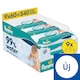 image 1 of Pampers 99% Water Baby Wet Wipes, 9 Packs of 60 Wipes = 540 Baby Wet Wipes