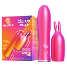 Durex Play 2 in 1 Vibrator & Teaser Tip