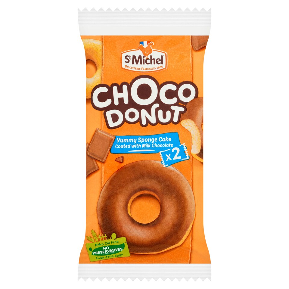 image 1 of St Michel Donuty polomáčané v mliečnej čokoláde 60 g