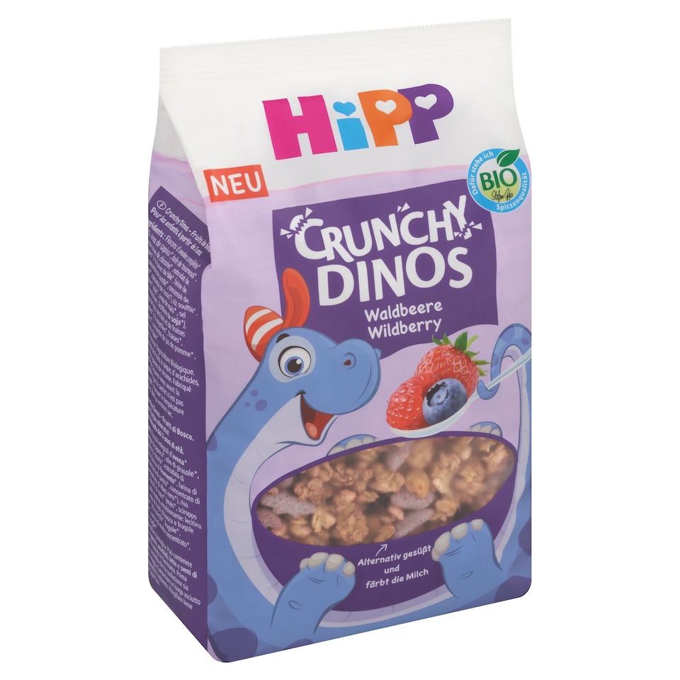 obrázok 1 z HiPP Bio chrupkavé dino müsli ovocie 300 g