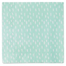 Tesco Blue Speckle Napkin 3Ply 20 Pack