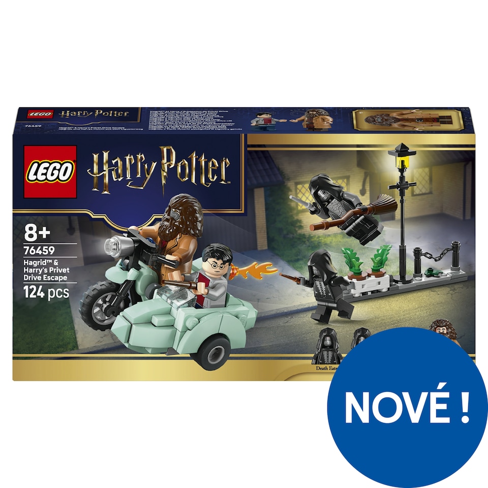 Obrázek 1 pro produkt LEGO Harry Potter 76459 Hagrid a Harryho útěk ze Zobí ulice