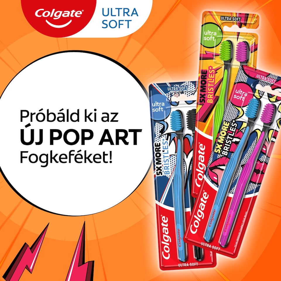 Colgate Ultra Soft lágy fogkefe 2 db  1. kép