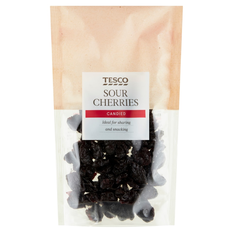 Tesco Kandované višně 100g