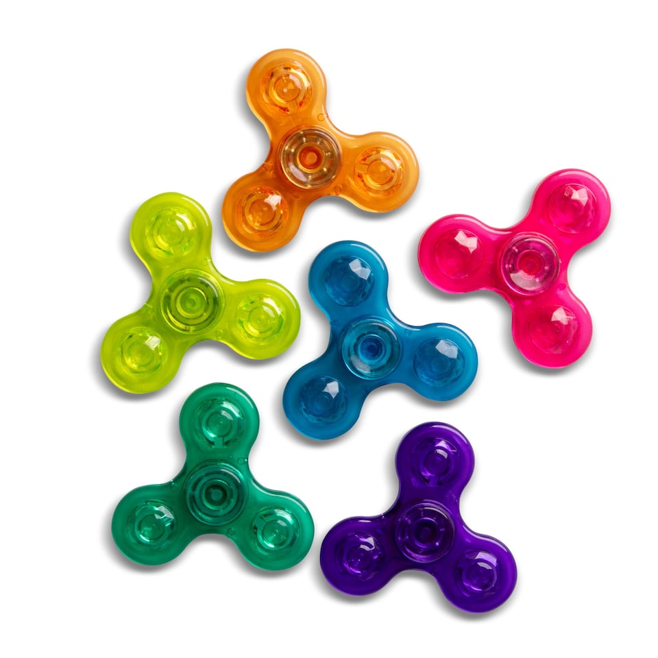 image 1 of Fidget Spinner 6pk