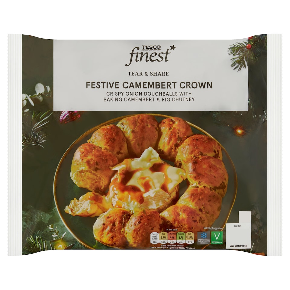 Tesco Finest Festive Camembert Crown 430g