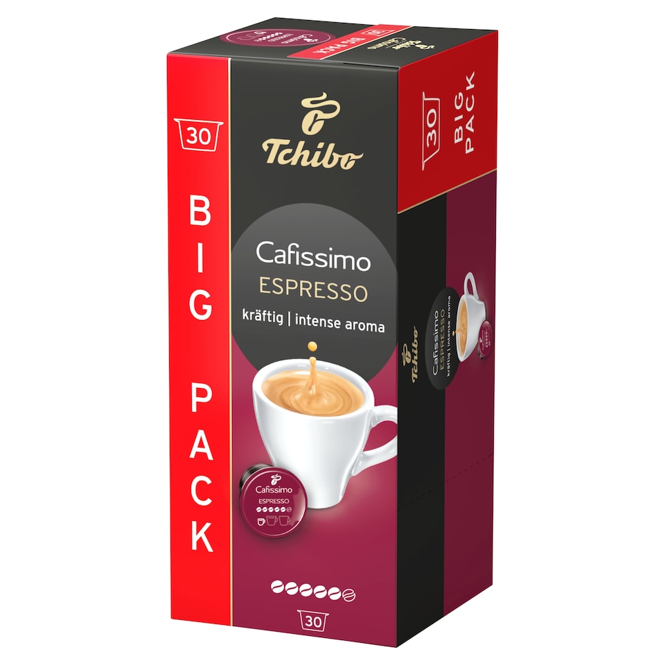 Tchibo Cafissimo Espresso Intense Aroma kávékapszula 30 db 225 g  1. kép